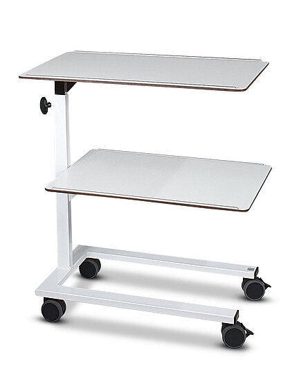 Vielzwecktisch, Beistellwagen, mit zwei (2) Tischplatten